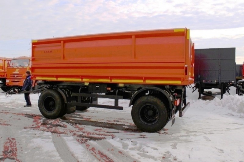 Прицеп самосвальный AMKAR-8595-20 с гидробортами
